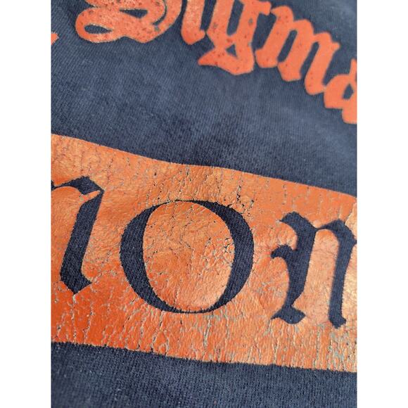 Eastern Il University Alpha Sigma Navy Blue Pullover Sweatshirt Womens Medium - Picture 10 of 11